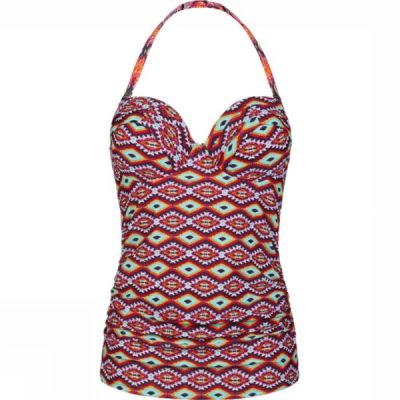 Top Beach Life Hazel Padded Tankini Mujer Multicolor - Chile BYF715390